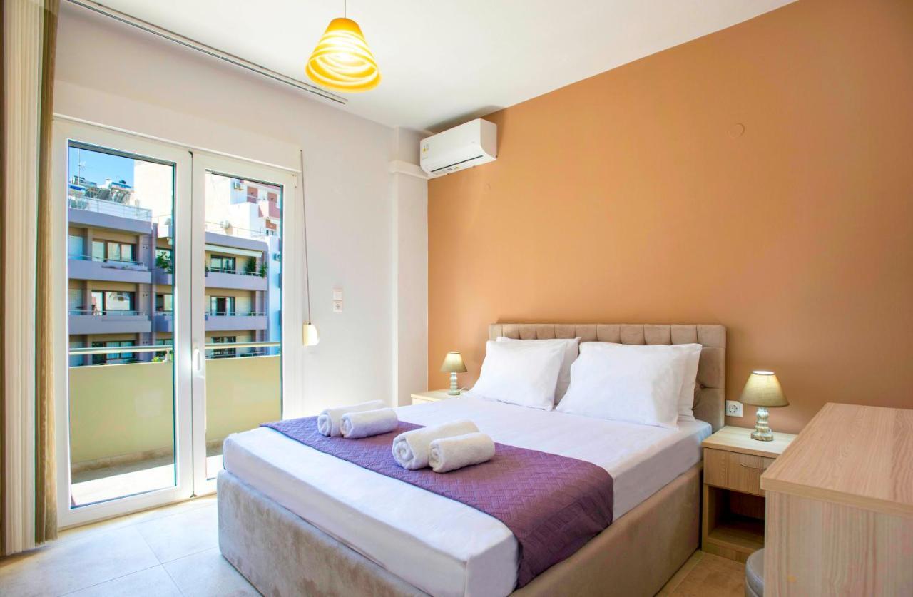 Comfy Central 1 Bedroom Apt With Terrace And View 이라클리온 외부 사진